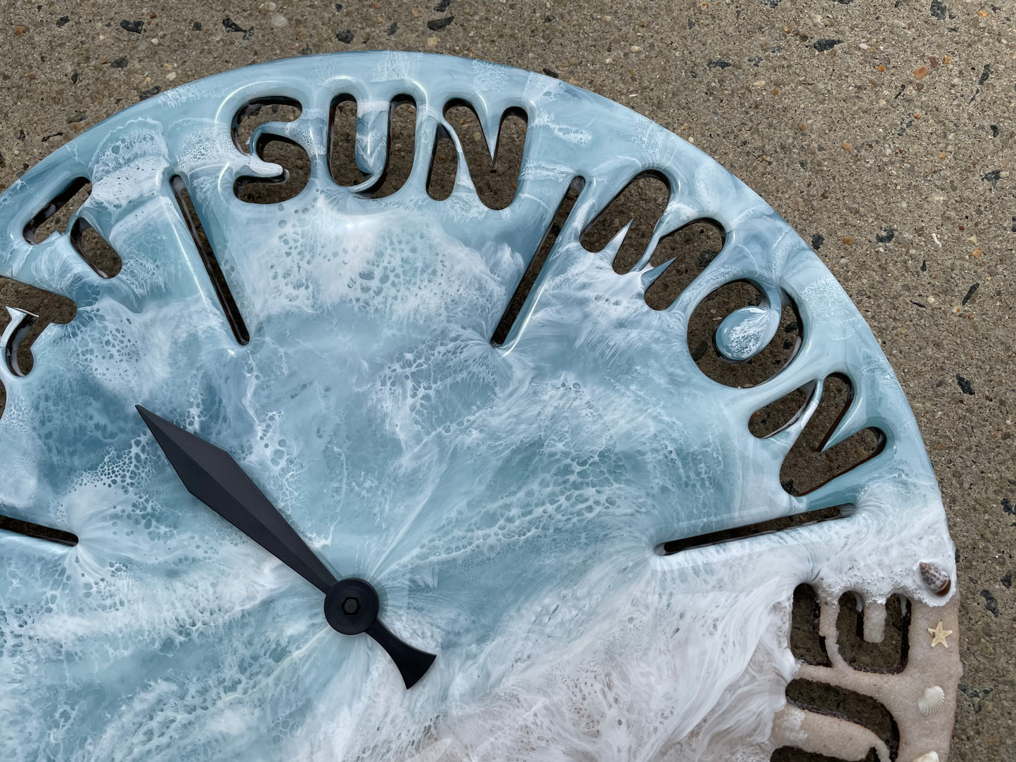 Day of the Week Clock Unique Weekly Wall Clock, Thoughtful Gift for Retirees, Boss, or Office Decor, Perfect for Home, Classroom, or Beach House