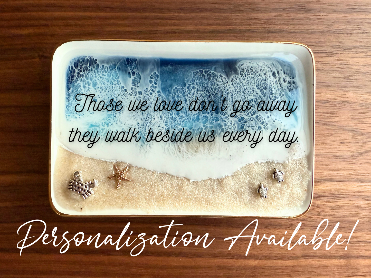 Crab and Turtle Rectangle Ring Dish