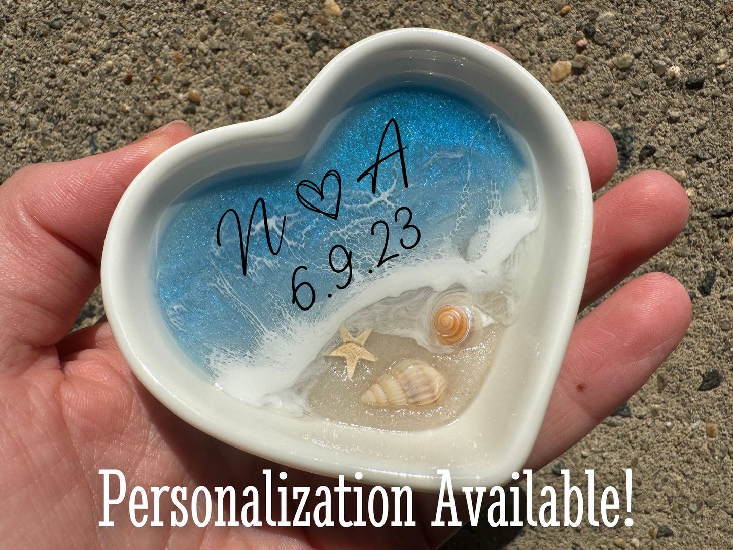 Handmade Dark Blue Ceramic Ring Dish with Ocean Inspired Deep Blue Glaze Perfect Jewelry Holder for Rings Earrings and Trinkets