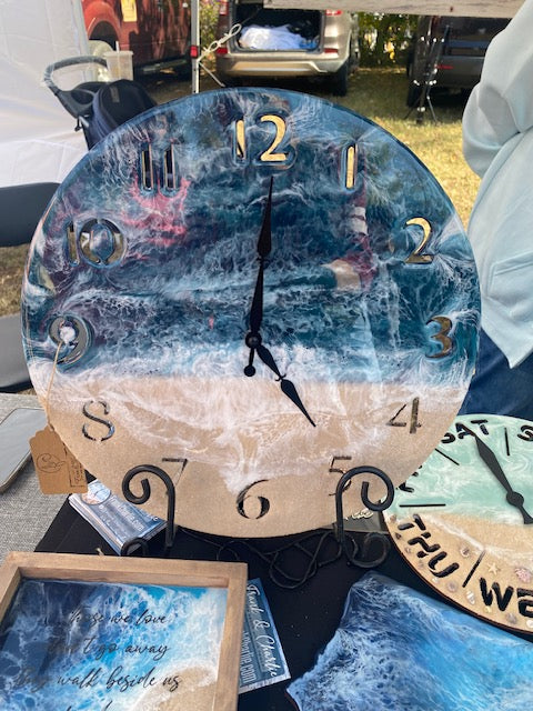 X 10" Dark Clock No Shells